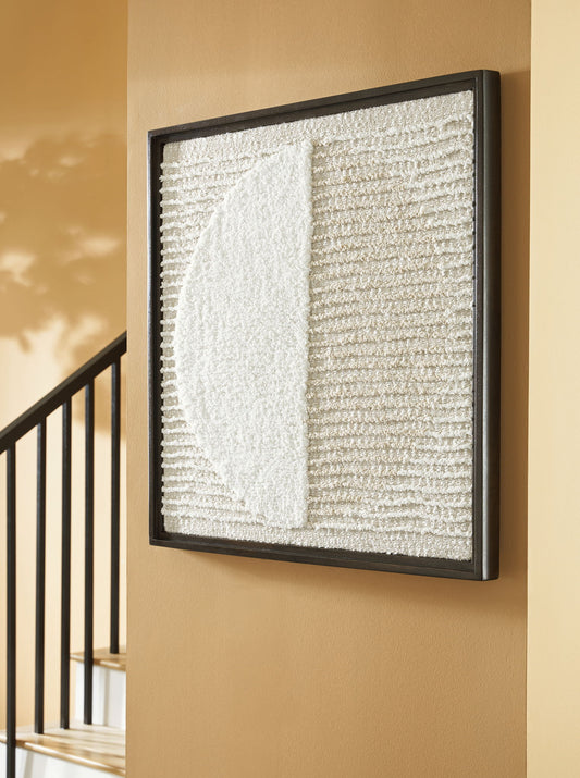 Bachard - Wall Decor - Tan / White