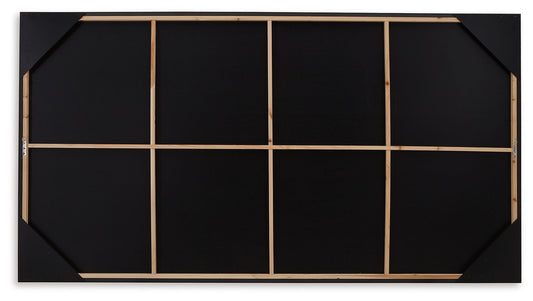 Delstone - Wall Art - Black / White