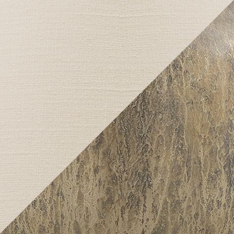 Mari - Glass Table Lamp - Gray / Gold Finish