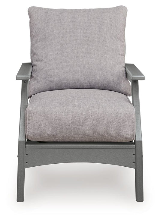Cove Beach - Lounge Chair With Cushion (Set of 2) - Gray