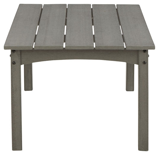 Visola - Rectangular Cocktail Table - Gray
