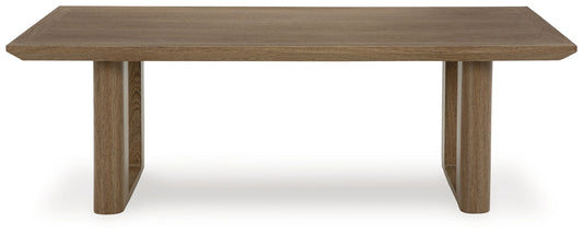 Serene Bay - Rectangular Cocktail Table - Dark Brown
