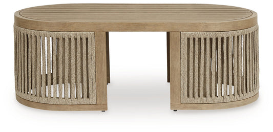 Serena Shores - Rectangular Cocktail Table - Beige