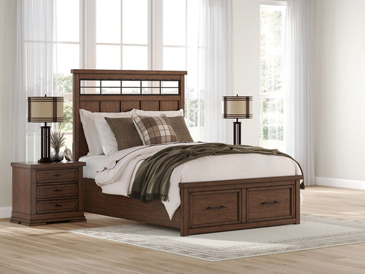 Taffenbrook - Panel Storage Bed