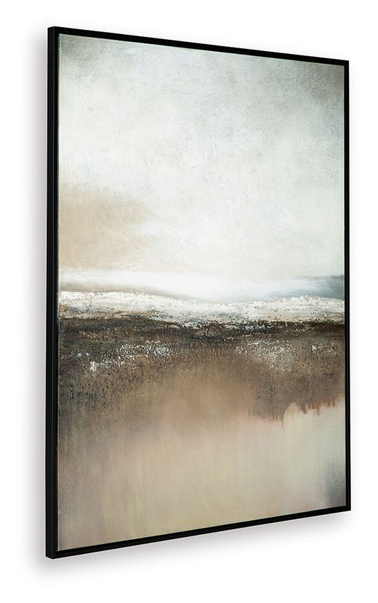 Siaking - Wall Art - Brown / Gray / White