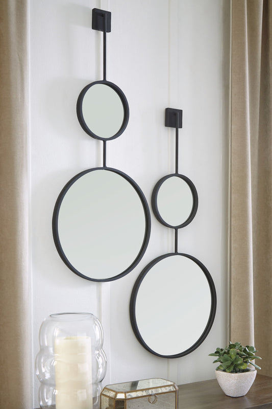 Brewer - Accent Mirror - Black