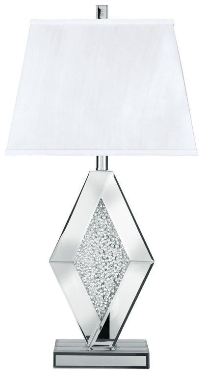 Prunella - Mirror Table Lamp - Silver Finish