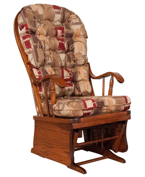 Amish 190 Glider Rocker - Weaver Furniture