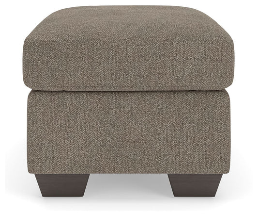 Triston-Peaks - Ottoman - Suede