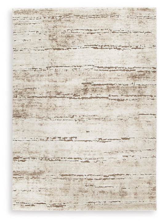 Kasney - 8' x 10' Rug - Cream / Brown