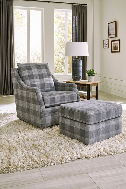 Nessa - Fabric Swivel Glider