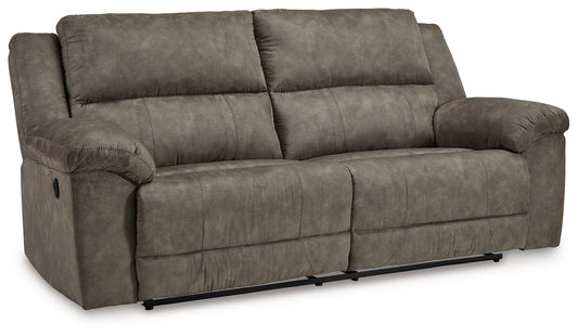 Laresview - 2 Seat Reclining Sofa - Fossil