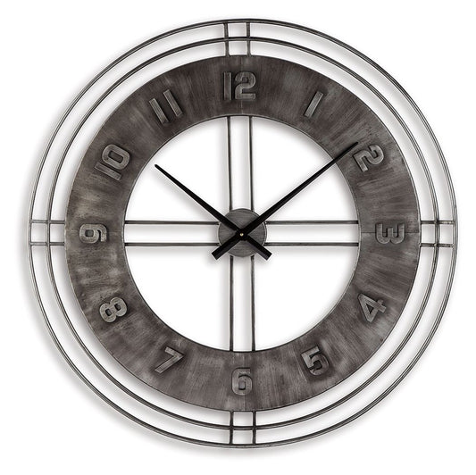 Ana Sofia - Wall Clock - Antique Gray