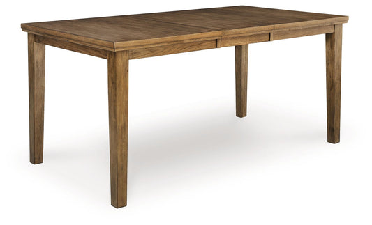 Urbinforte - Counter Height Dining Extension Table - Light Brown