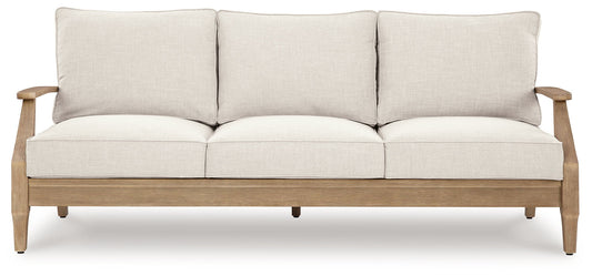 Carter Hall - Sofa With Cushion - Beige
