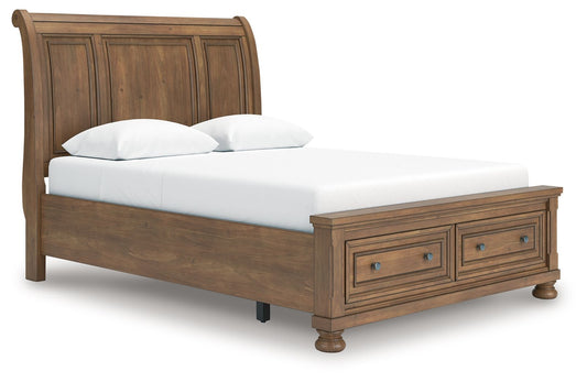 Feddinger - Storage Sleigh Bed