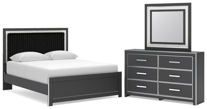 Zuraleus - Upholstered Panel Platform Bedroom Set