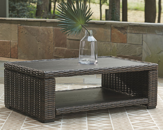 Grasson Lane - Rectangular Cocktail Table - Brown