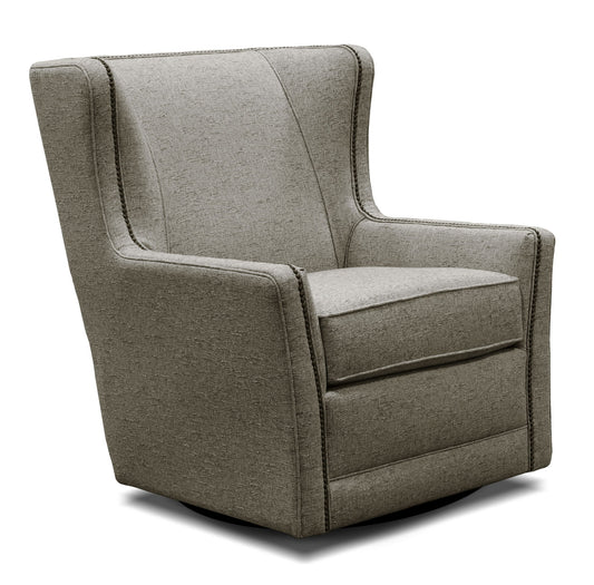 Willow - Swivel Chair With Nails