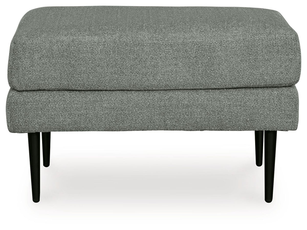 Hazela - Ottoman - Charcoal
