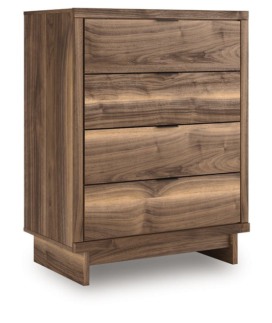 Chirason - Four Drawer Chest - Brown