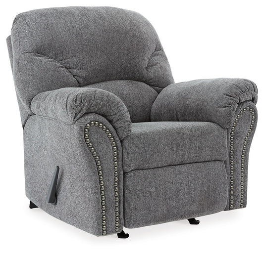 Allmaxx - Rocker Recliner - Pewter