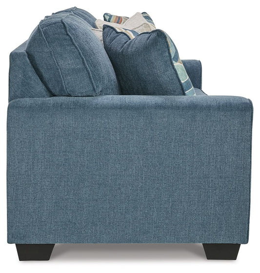 Cashton - Queen Sofa Sleeper - Blue