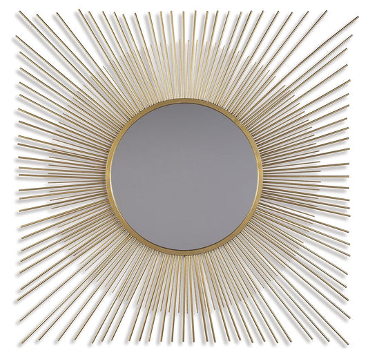 Elspeth - Accent Mirror - Gold Finish