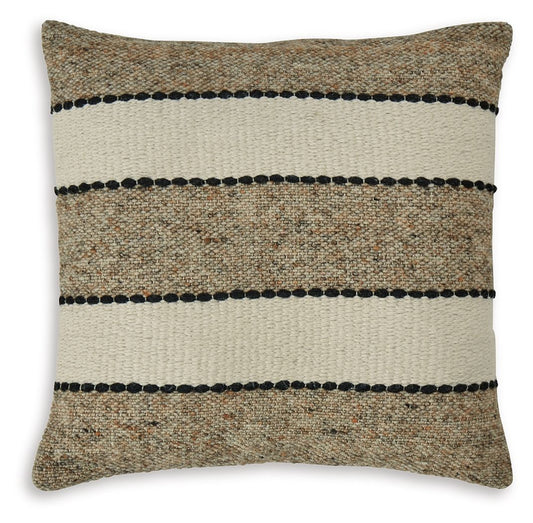 Rueford - Pillow (Set of 4) - Brown / Black / Natural