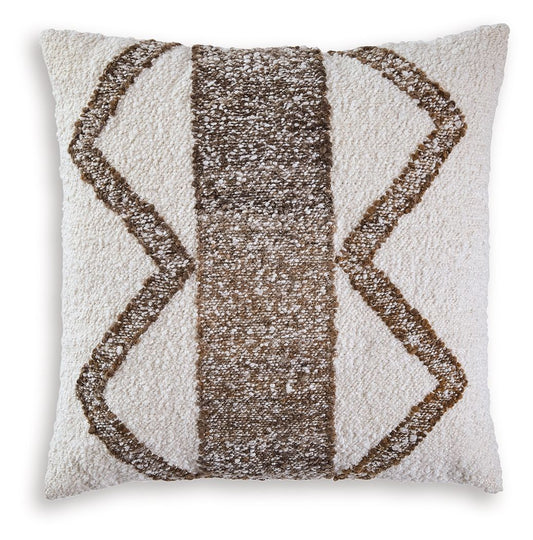 Brettwood - Pillow (Set of 4) - Ivory / Brown