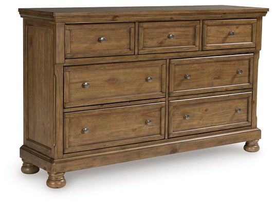 Feddinger - Dresser - Medium Brown