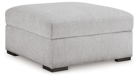 Gabyleigh - Ottoman With Storage - Nickel