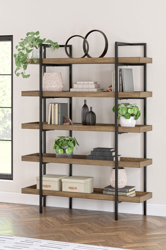 Montia - Bookcase - Light Brown