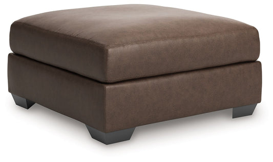 WillowBend - Oversized Accent Ottoman - Umber