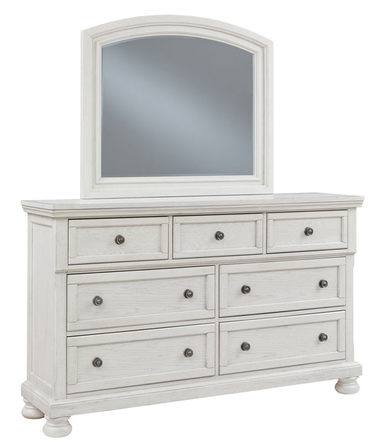 Robbinsdale - Dresser, Mirror - Antique White