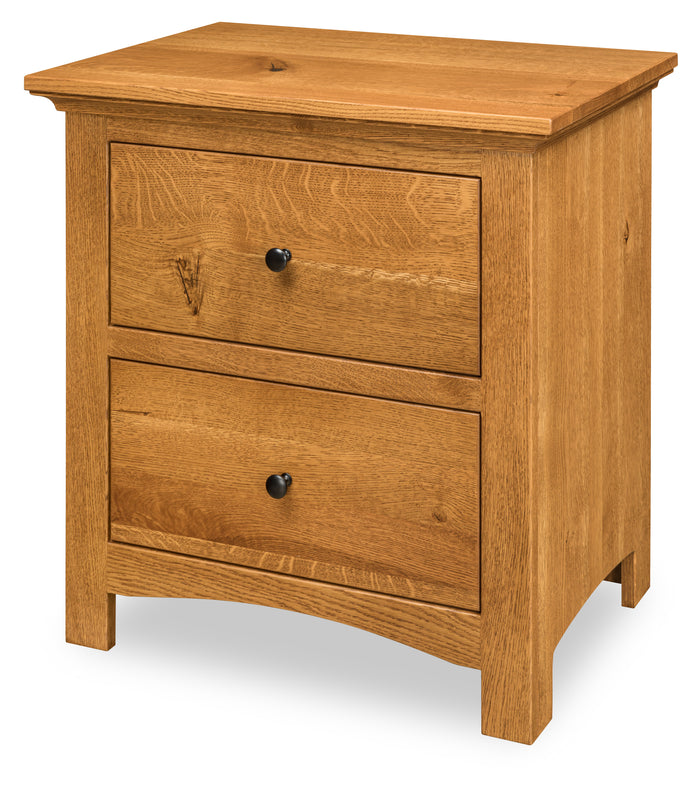 Canton 2 Drawer Nightstand