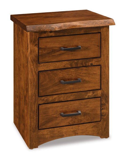 Live Wood 3 Drawer Nightstand - 021