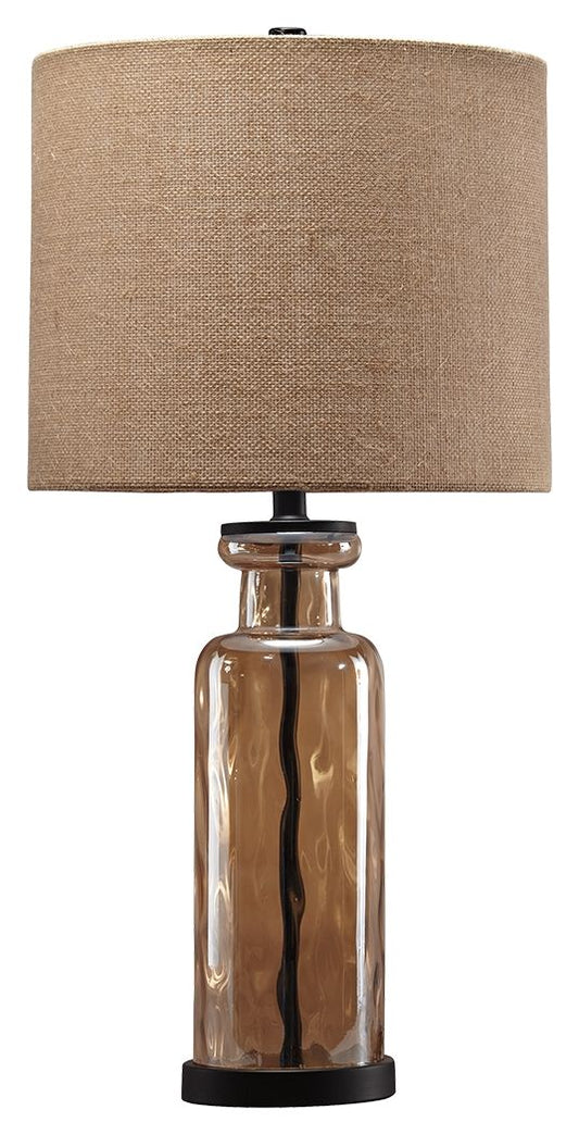 Laurentia - Glass Table Lamp  - Champagne