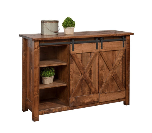 Barn Door Server - Weaver Furniture