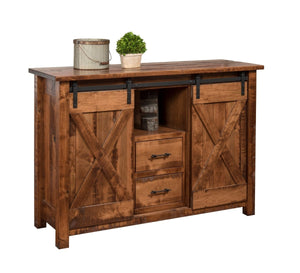 Barn Door Server - Weaver Furniture