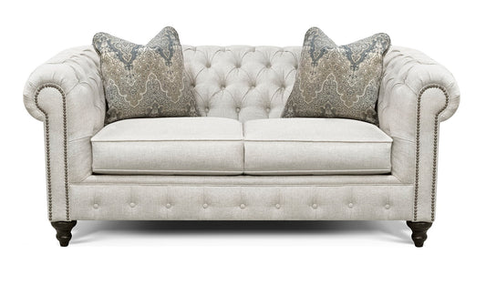 Rondell - 2R00LR/NR - Stationary Loveseat With Nails
