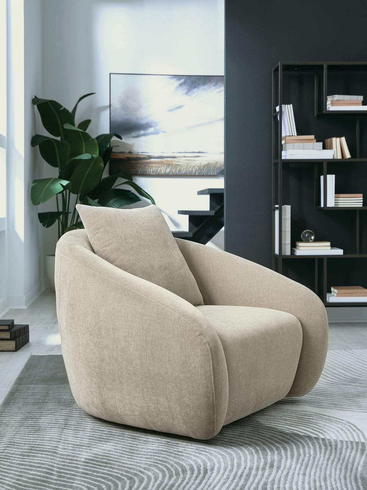 Yahya - Swivel Accent Chair