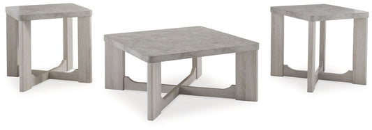 Garnilly - Occasional Table Set (Set of 3) - Whitewash
