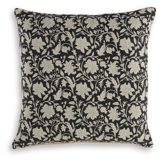 Alanderson - Pillow (Set of 4) - Black / Ivory