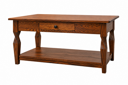 Brantley Coffee Table in Oak with Asbury finish
