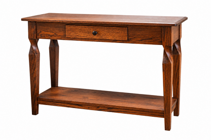 Brantley Sofa Table in Oak with Asbury finish
