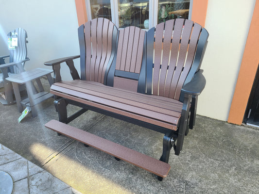 Counter Height 5' Double Bentback Console Glider - BB211