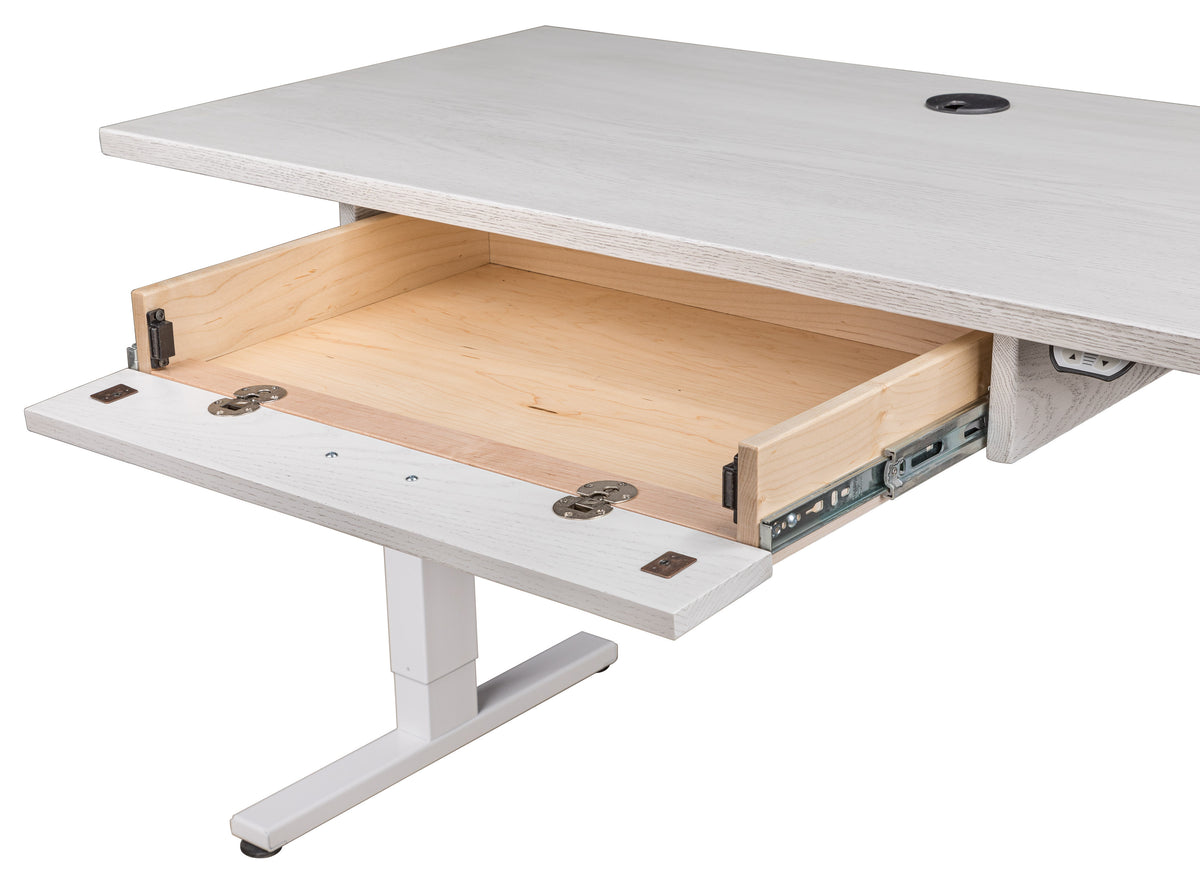 Alexis Lift Desk with drawer.