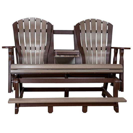 Counter Height 5' Double Bentback Console Glider - BB211