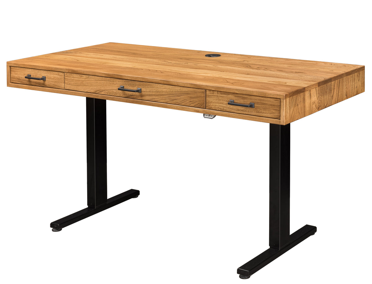 Bordeaux Lift Desk - Elm